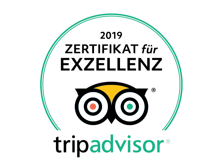Wir freuen uns über den Gewinn des Travellers Choice Award in der Kategorie Schnäppchen deutschlandweit Platz 7!